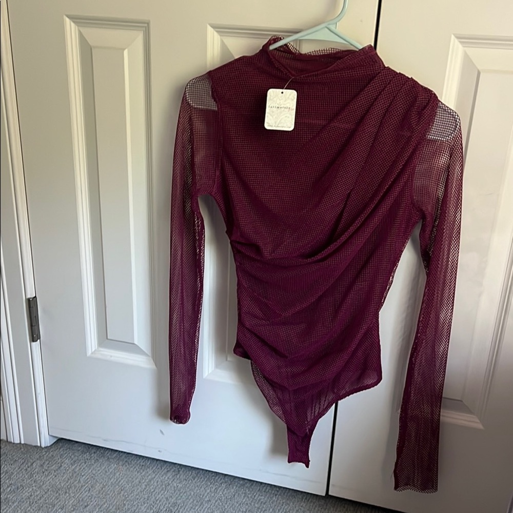 Free people on my way mesh bodysuit